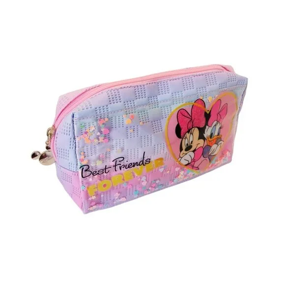 Minnie Mouse & Daisy Duck Iridescent Cosmetic Bag – Travel Pouch – Brand New - Picture 3 of 5